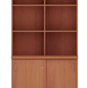 BIBLIOTECA 100X50X192 PUERTAS CORREDERAS